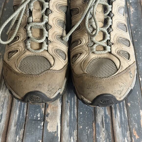 Oboz Mens Bridger Ridge Mid GTX Waterproof Boots Size 10.5 Brown Hiking Camping main image 12